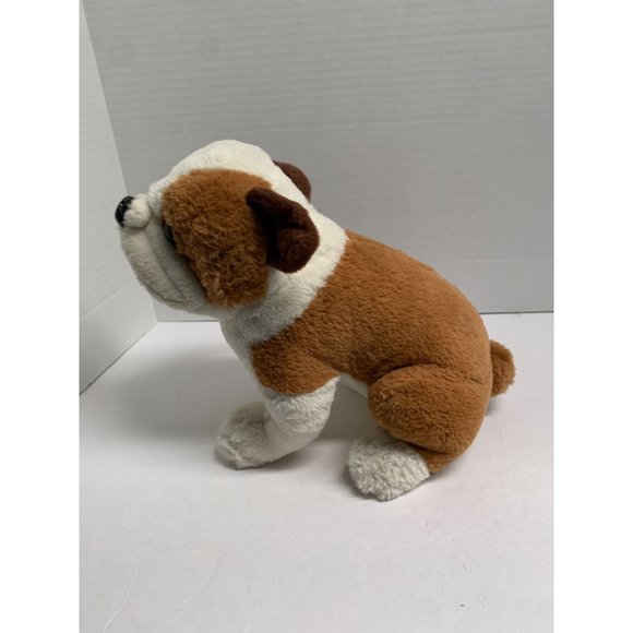Wild Republic Plush Bull Dog Stuffed Animal Dog Toy Puppy 11.5. in tall - Picture 2 of 5